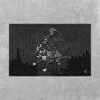 Armored Cat Poster – Mito & Knight Matthew