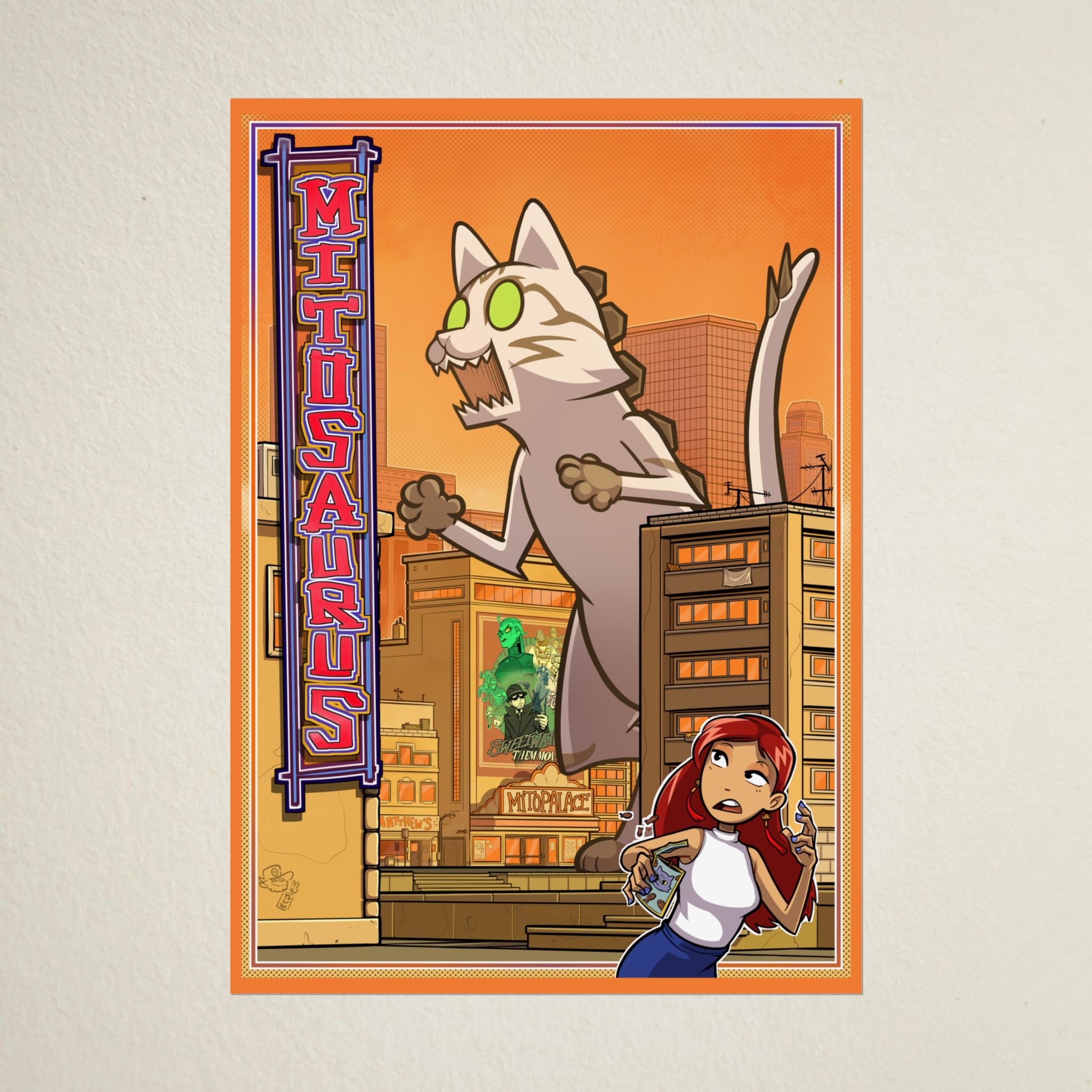 Mitosaurus Poster