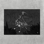 Armored Cat Poster – Mito & Knight Matthew