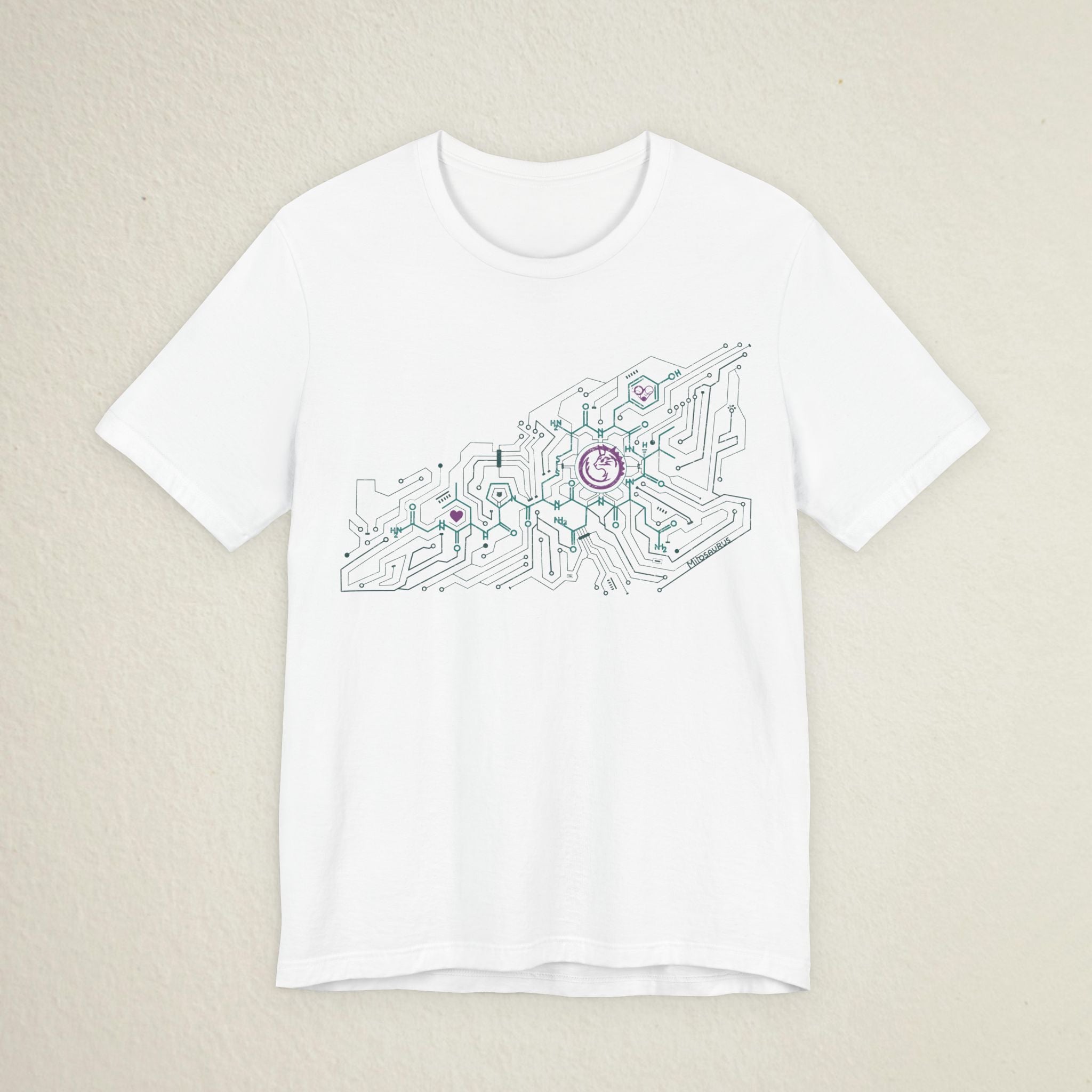 Oxytocin Molecule Circuit Board PCB T-Shirt