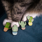 Cactus Cat Pins