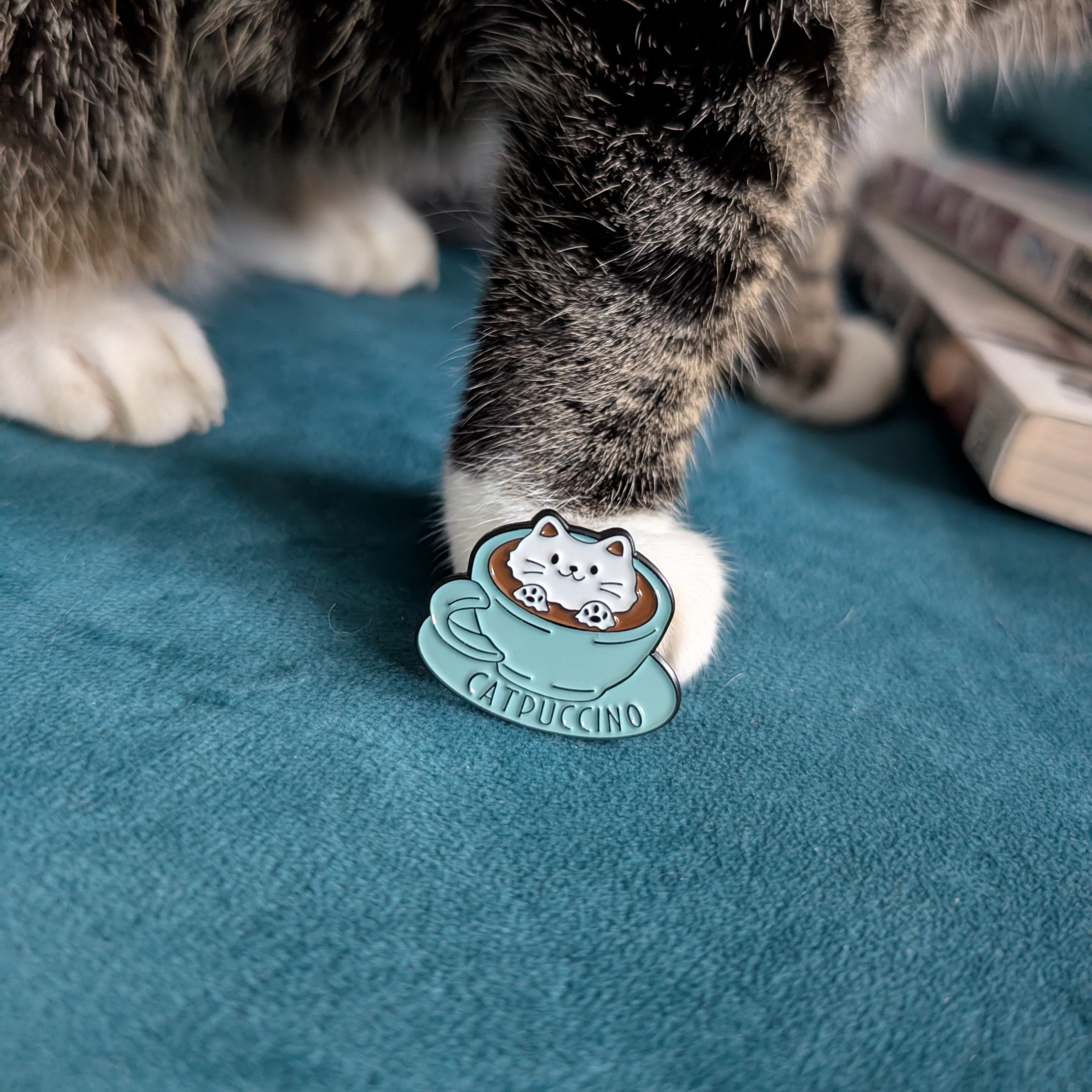 Catpuccino Pin