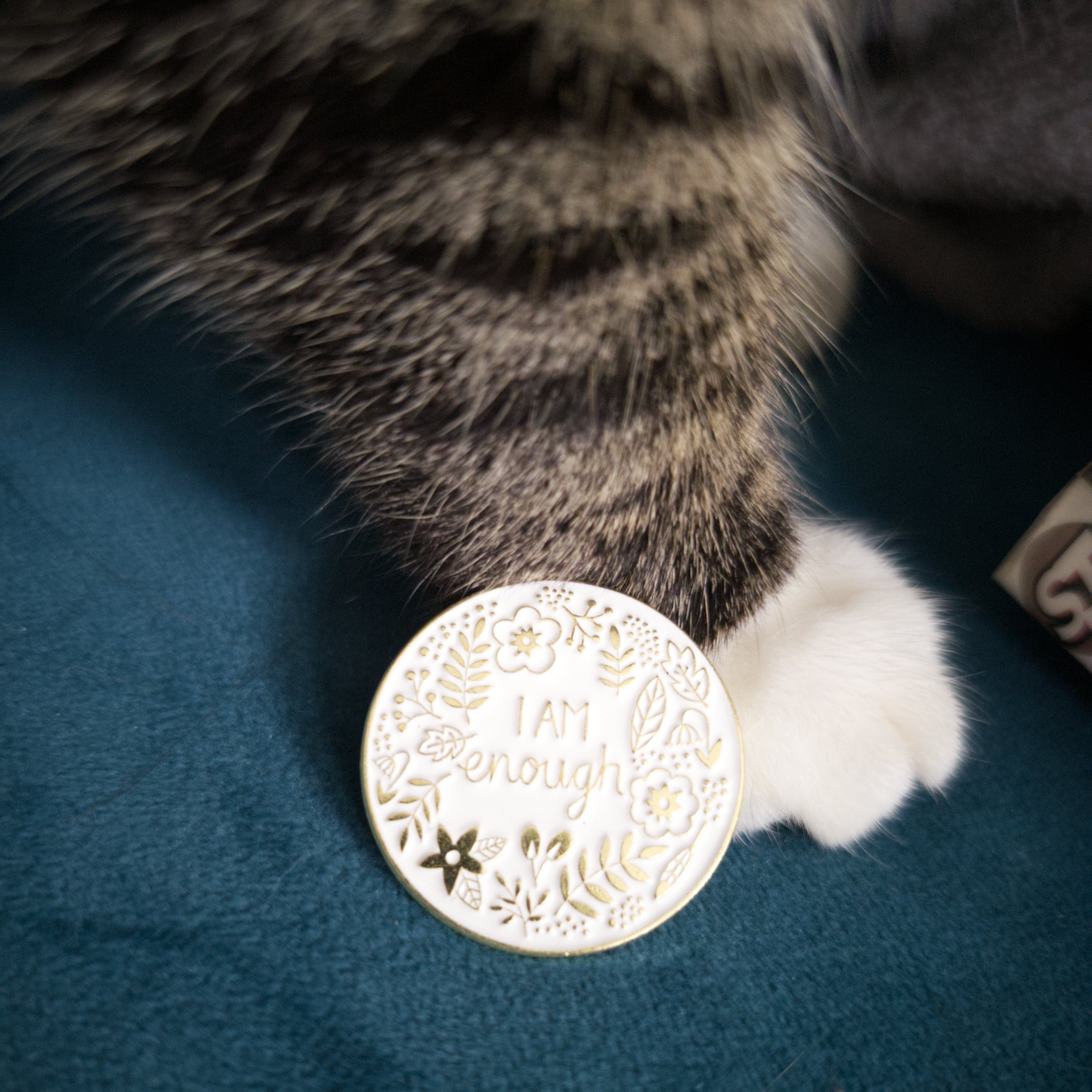 I Am Enough Pin