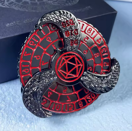 Metal DnD Dice Spinner
