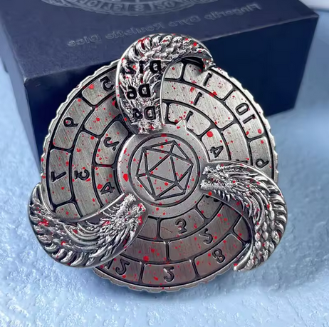 Metal DnD Dice Spinner
