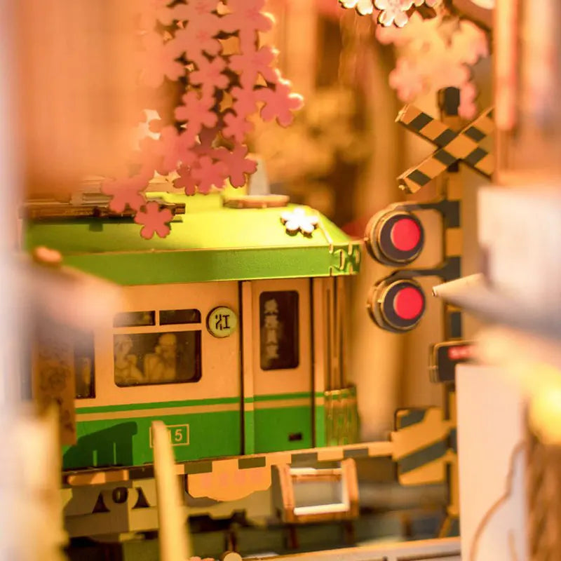 Sakura Densya DIY Book Nook