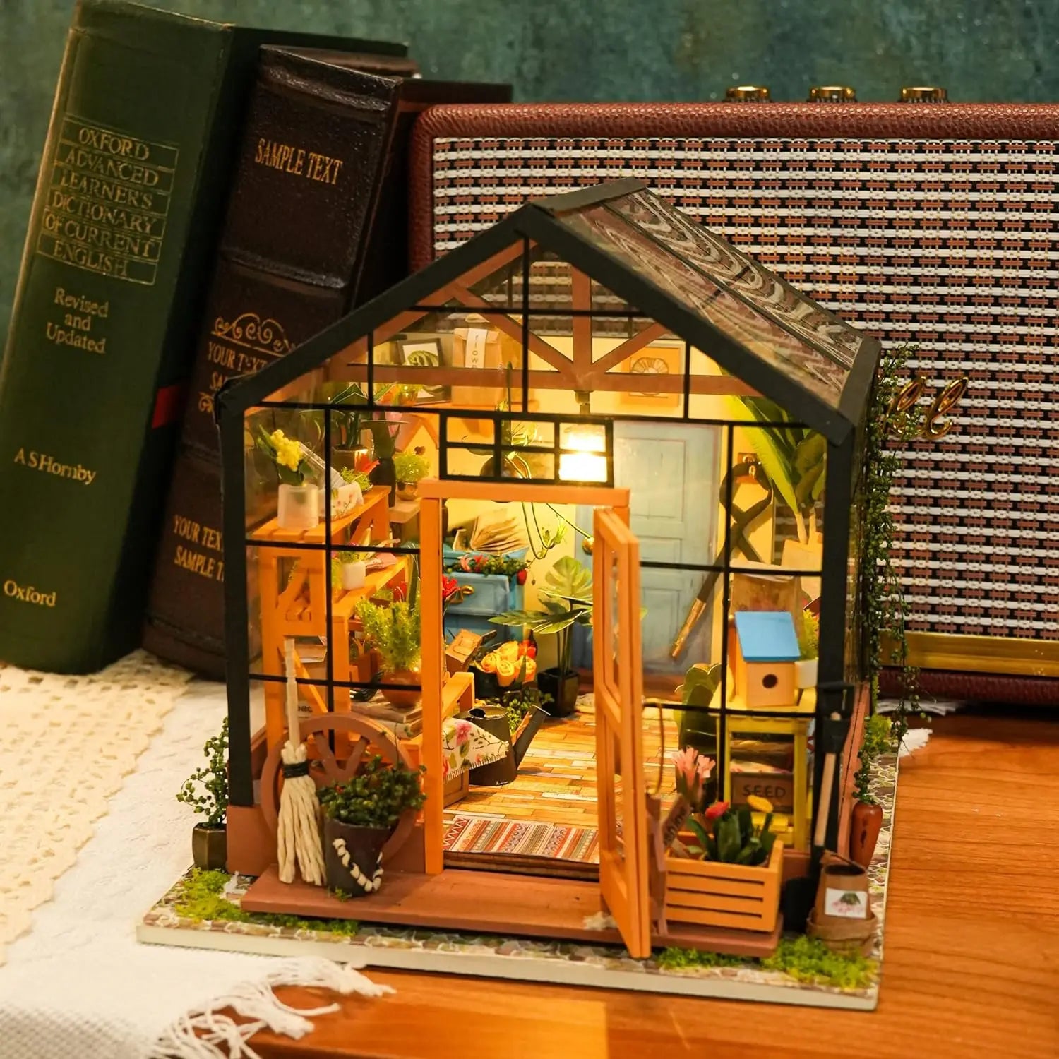Mini Green House DIY Miniature Kit