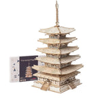 Pagode Puzzle 3D en Bois