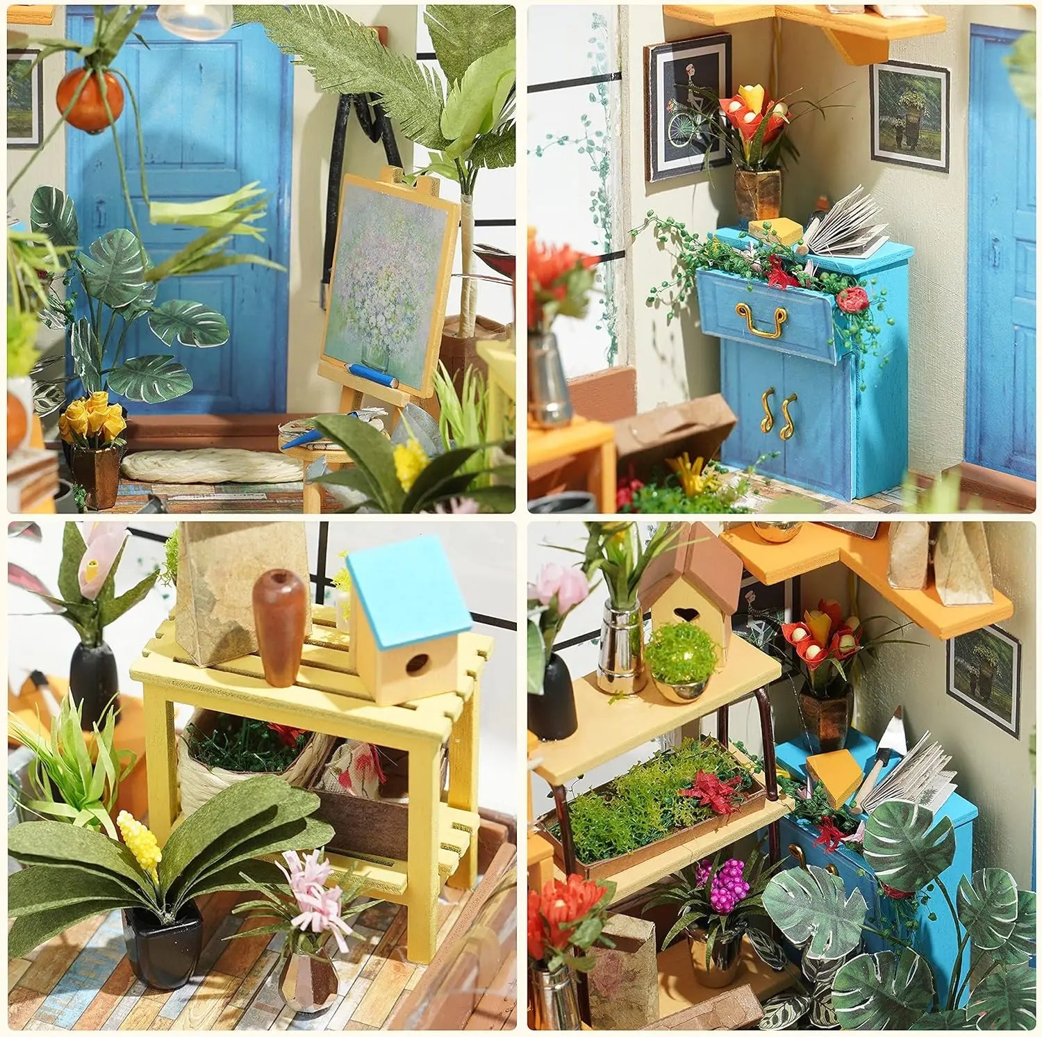 Mini Green House DIY Miniature Kit