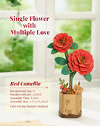 Wooden Flower Puzzle – Build Your Own Flower Bouquet DIY Craft Kit