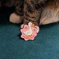 Silly Goose Society enamel pin — goose meme gift
